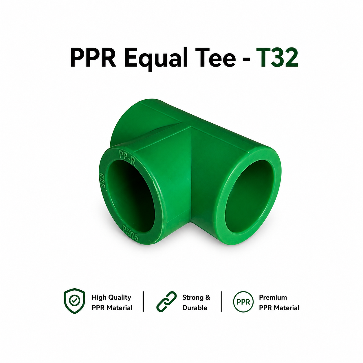 PP-R Equal Tee - T32