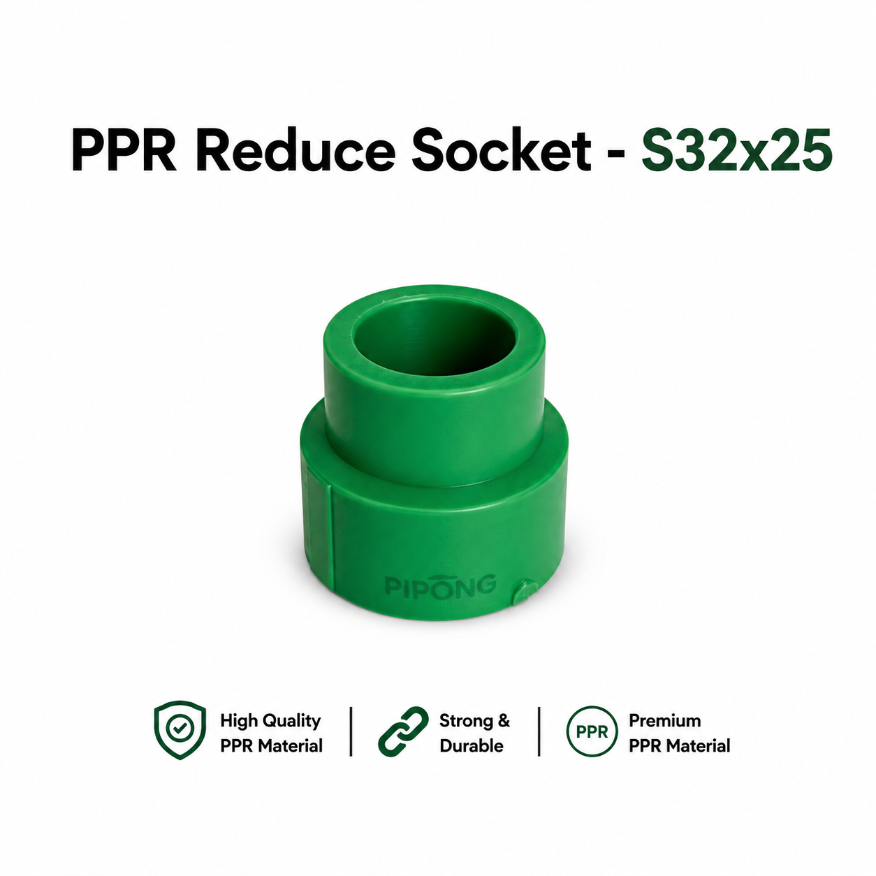 PP-R Reduce Socket - S32x25
